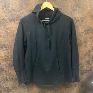 Torrid Active size 2 or 18/20 or 2X black hoodie sweatshirt pockets long‎ sleeve